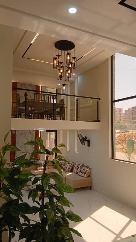 5 marla Luxurious Modern Design corner furnished house for sale 4