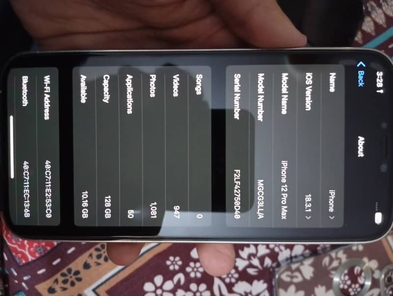 Iphone 12 Pro Max 128gb Non-pta JV 5