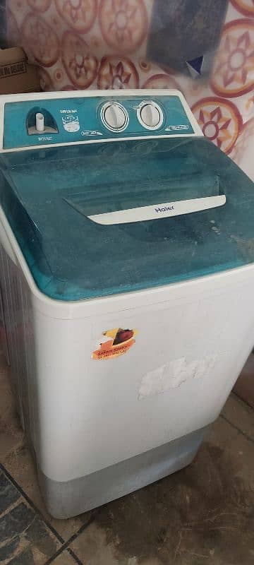 Haier washing Machine only few month use 22000 Rs 2