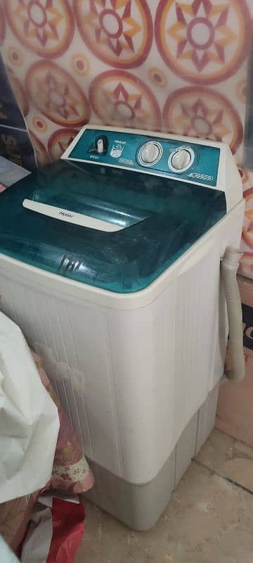 Haier washing Machine only few month use 22000 Rs 4