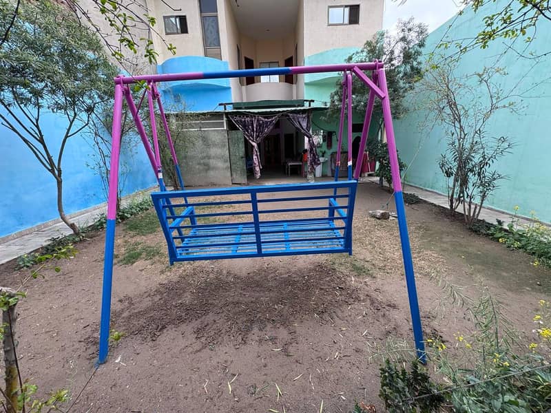 10 Marla - 3 story in posh Colony with 18kva Hybrid Solar House 18