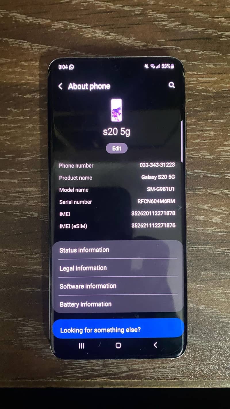 Samsung Galaxy S20 5G 3
