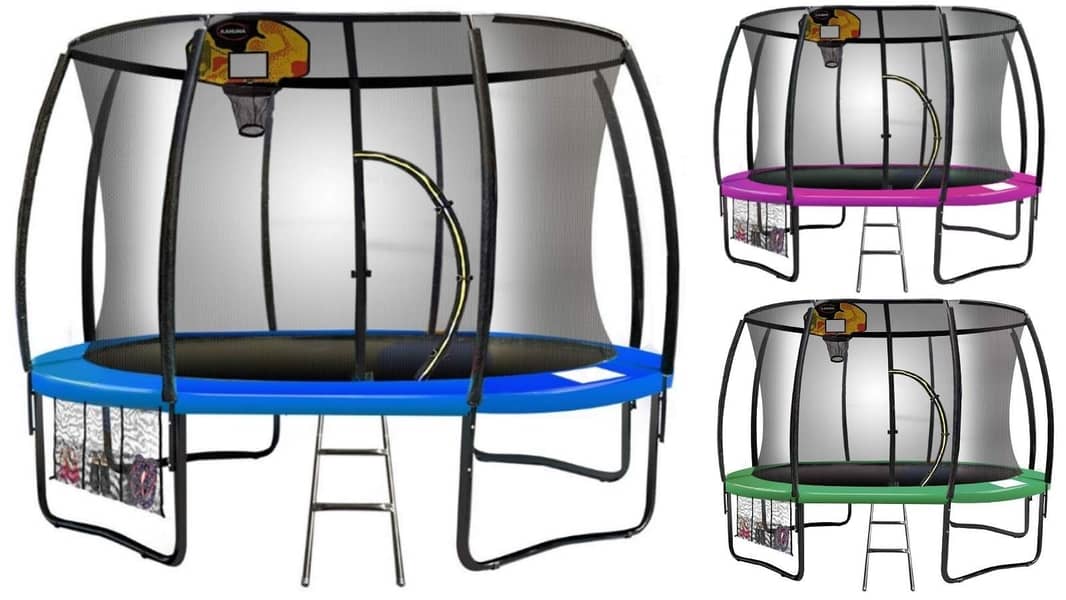 Trampoline | Jumping Pad | Round Trampoline | Kids Toy|With safety net 5