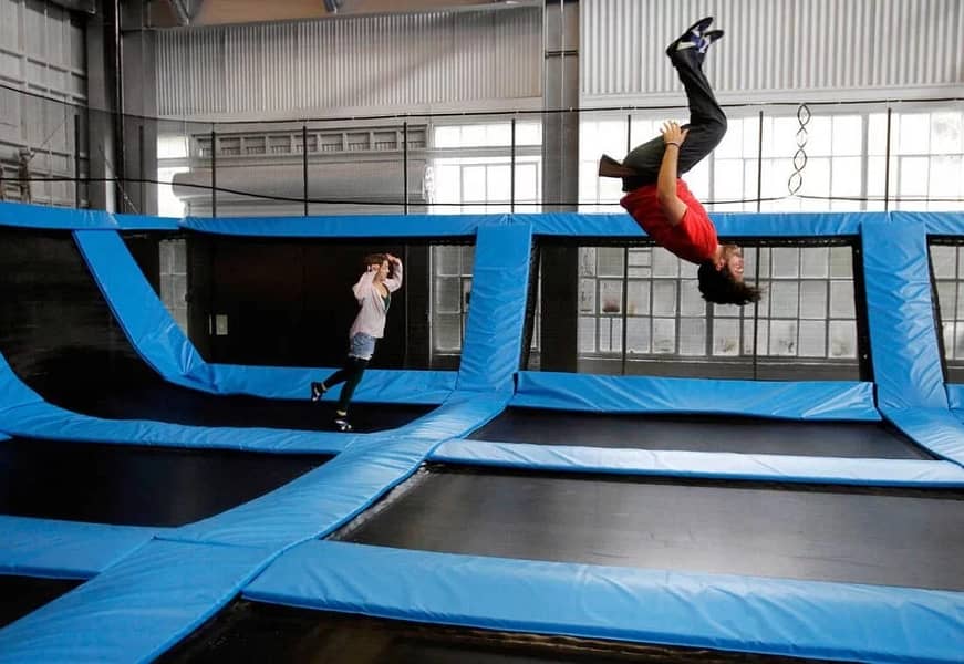 Trampoline | Jumping Pad | Round Trampoline | Kids Toy|With safety net 14