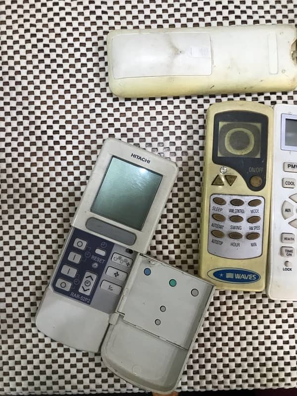 Original AC remotes (haier , kenwood, hitachi, waves, delite remote) 1