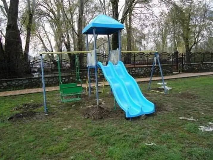 kids Slide/Swings/Kids rides/jhula/Spring rider/jungle gym/gazebo/bar 15