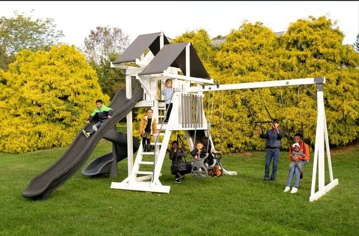 kids Slide/Swings/Kids rides/jhula/Spring rider/jungle gym/gazebo/bar 17