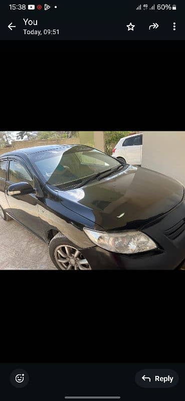 Toyota Corolla XLI 2010 0