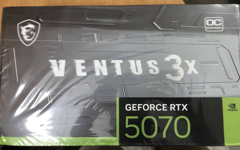 MSI Ventus GeForce RTX 5070 OC 12GB GDDR7 PCIExpress 5.0 Graphics Card 0