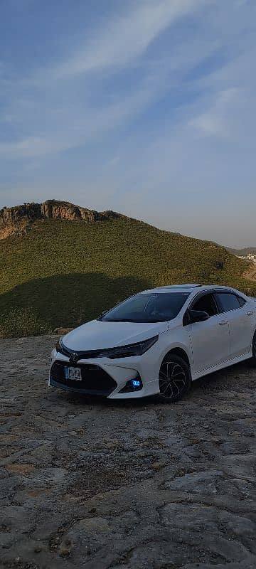 Toyota Corolla Altis Grande black interior 2024 0