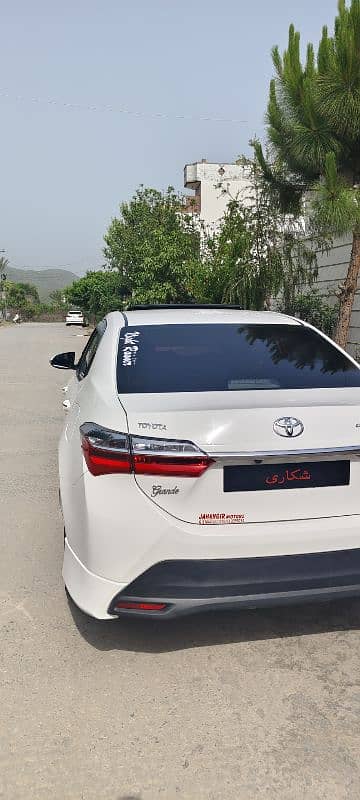 Toyota Corolla Altis Grande black interior 2024 5