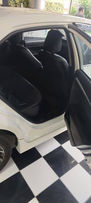 Toyota Corolla Altis Grande black interior 2024 8