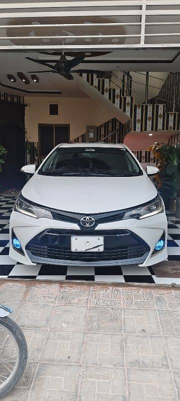Toyota Corolla Altis Grande black interior 2024 10