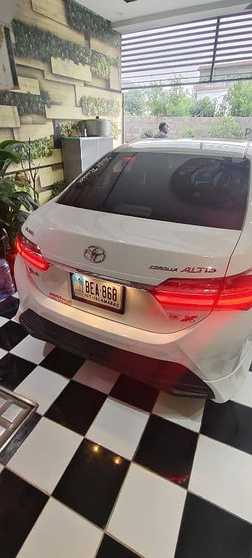 Toyota Corolla Altis Grande black interior 2024 12