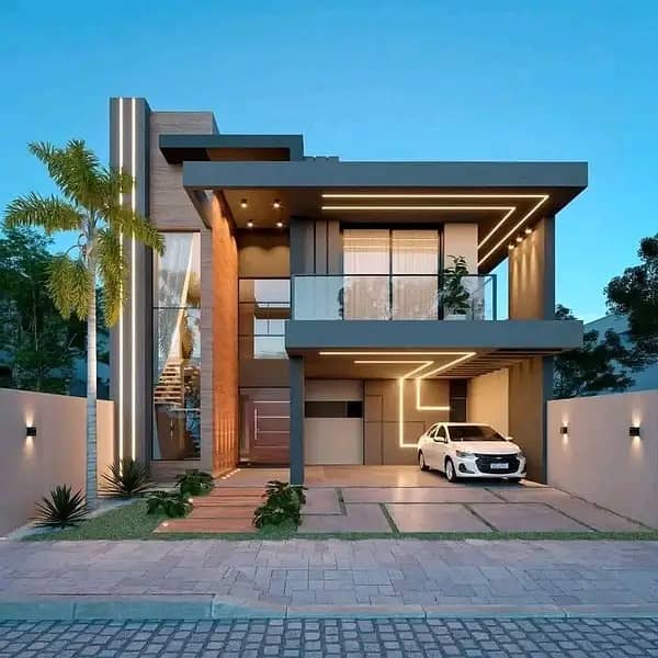 House Map |Front Elevation | Interior Design | Home map design |Naqsh 4