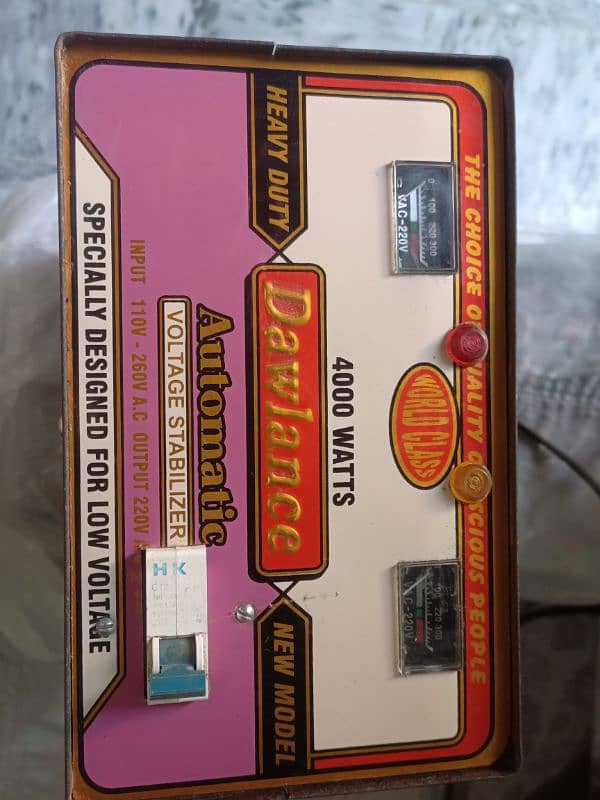 4000 watt ac automatic staplizer for fridge 0