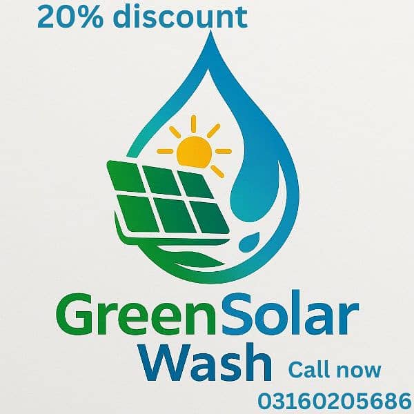 20% discount on solar panel cleaning 1