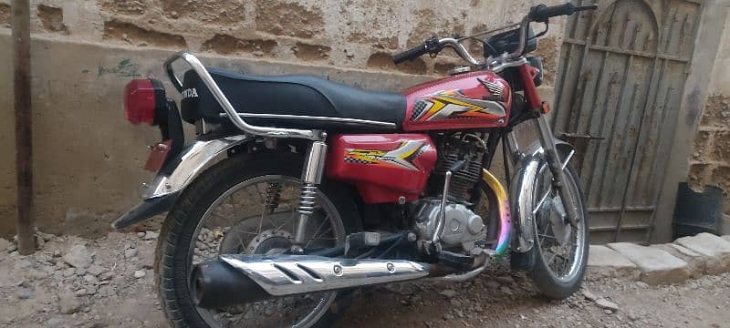 honda cg125 karachi numbr 3
