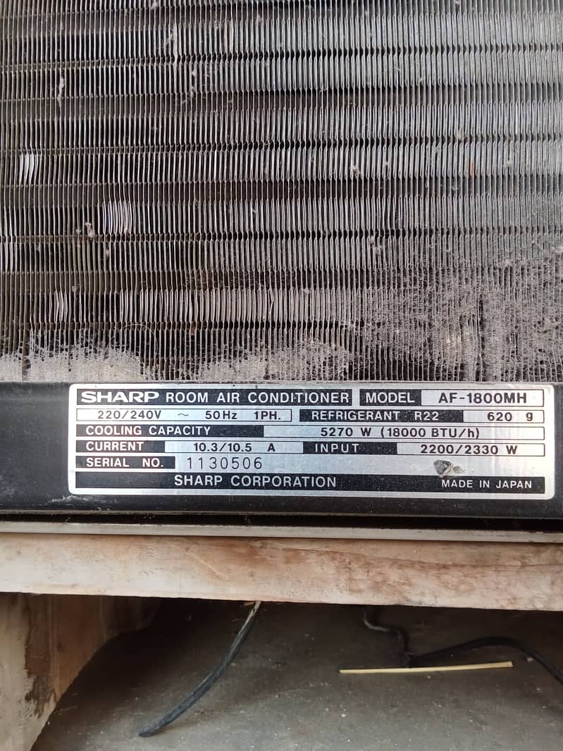 Sharp window ac 3