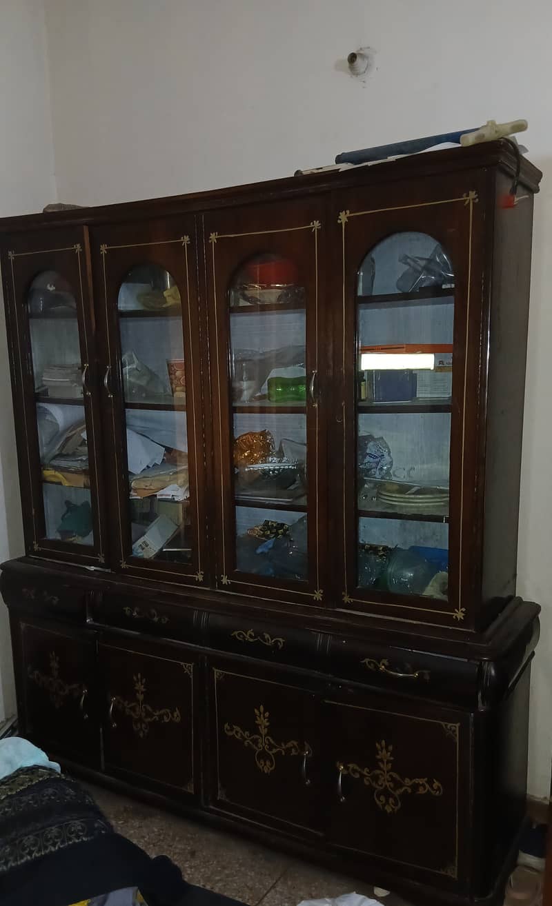Showcase, dressing table, 2 side tables, iron table, computer table 0