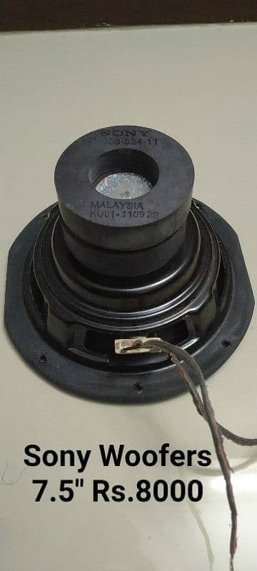 Kenwood,Sony, Hitachi, Aiwa,GE,Eastern,Creative,Logitech,Tokai Speaker 3