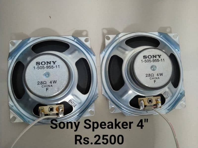 Kenwood,Sony, Hitachi, Aiwa,GE,Eastern,Creative,Logitech,Tokai Speaker 5