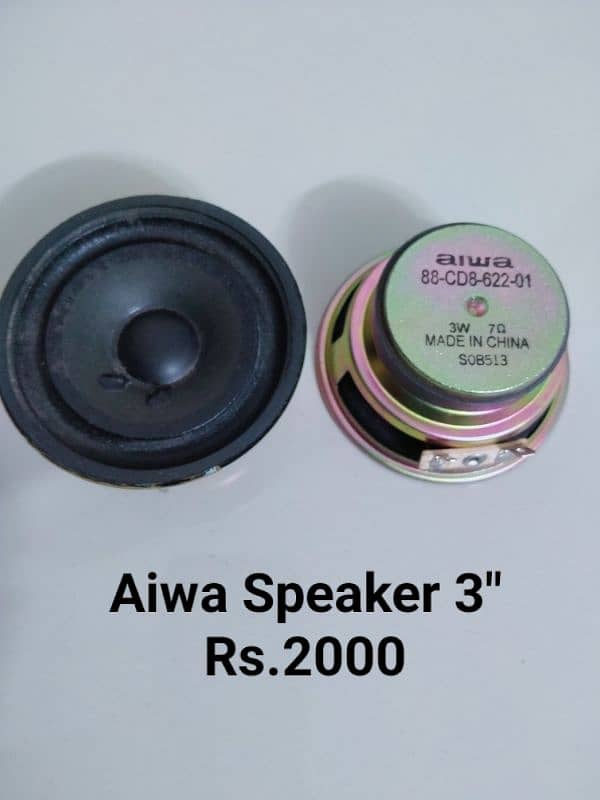 Kenwood,Sony, Hitachi, Aiwa,GE,Eastern,Creative,Logitech,Tokai Speaker 8