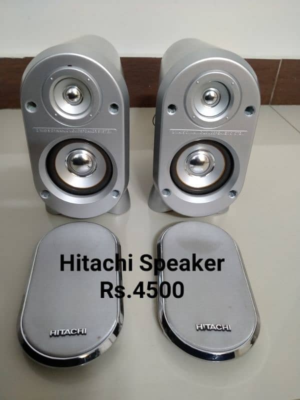 Kenwood,Sony, Hitachi, Aiwa,GE,Eastern,Creative,Logitech,Tokai Speaker 12