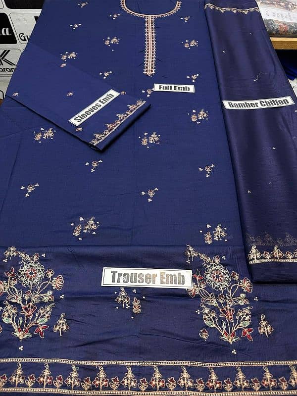 3pc embroided suit 2