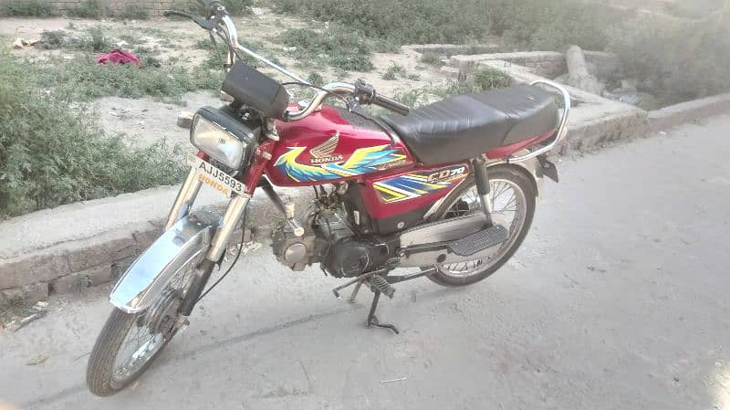 Honda CD 70 2021 model 0