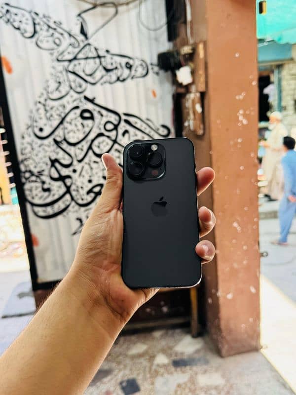 iphone 14 Pro 128GB Non PTA Full 4 Months Sim Time 3