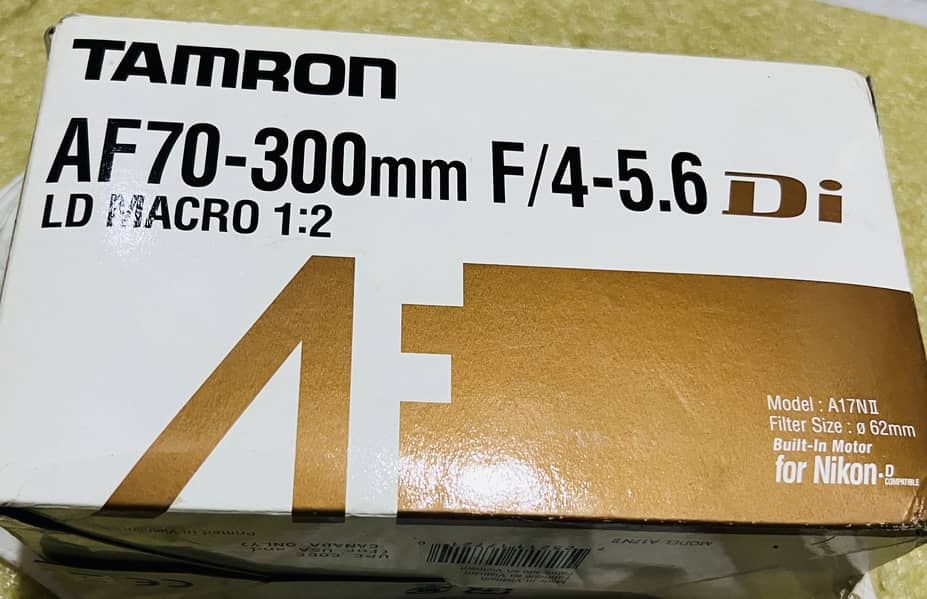 Tamron 70-300 Lans 0