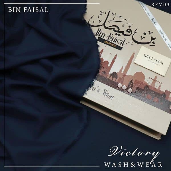 BIN FAISAL*  *100% Pure Super Luxury Victory Wash & Wear* 1