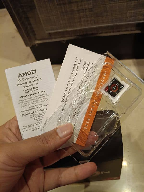 AMD Ryzen 5700x with Box 6
