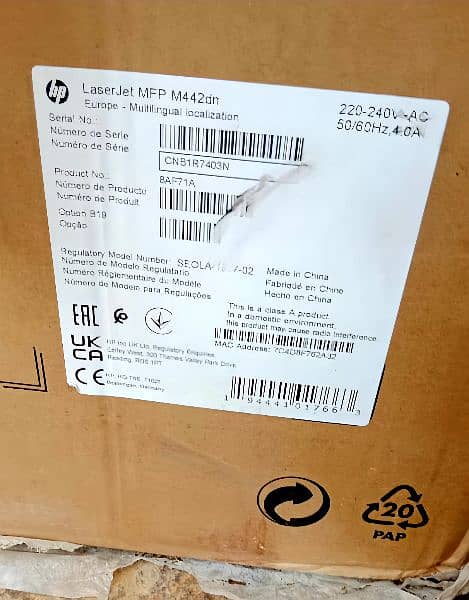 Brand New HP Printer (All in one - LaserJet - Box Pack) 4