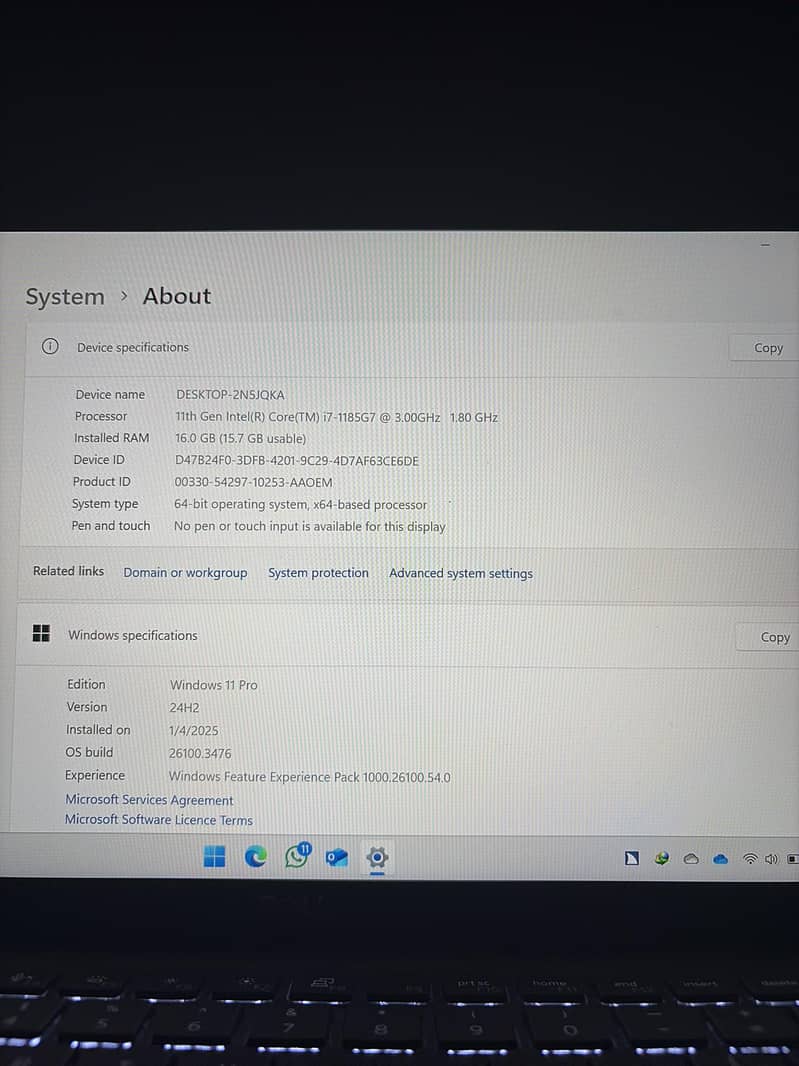 New dell core i7 laptop, model latitude7320, 8hr battery 2
