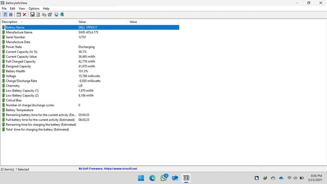 New dell core i7 laptop, model latitude7320, 8hr battery 3