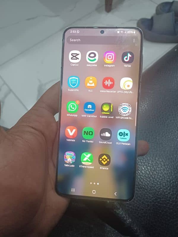 Samsung S21 plus 128GB Rom 8GB Ram snapdragon 888 PUBG 90Fps 6