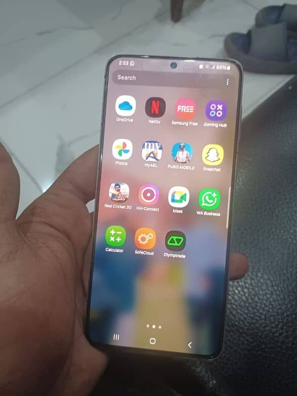 Samsung S21 plus 128GB Rom 8GB Ram snapdragon 888 PUBG 90Fps 7