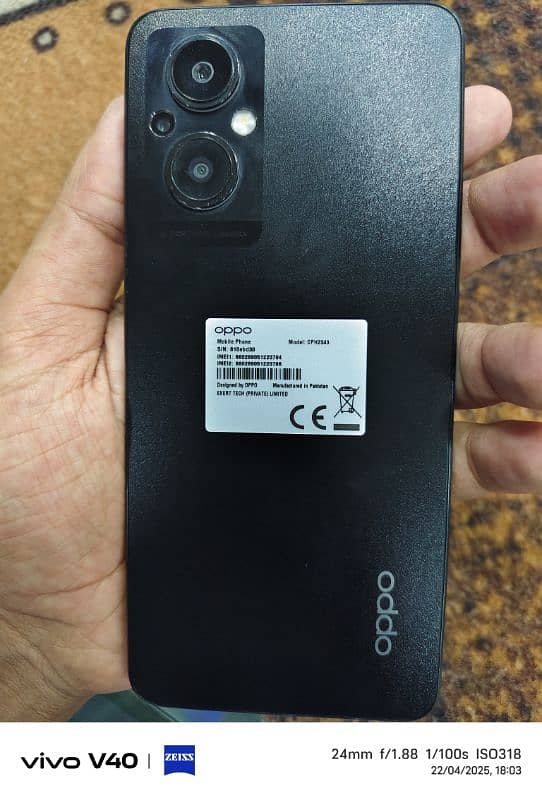 Oppo F21 pro 5g with box nd original charger 0