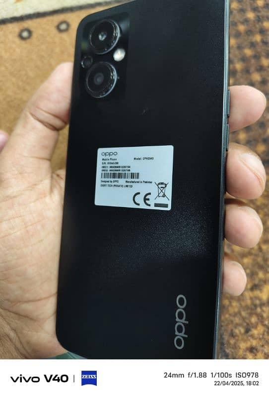Oppo F21 pro 5g with box nd original charger 6