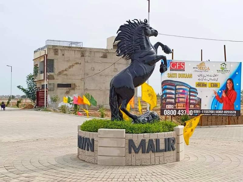 Malir Town Residency phase 1 80 sq yards Plot For Sale 25