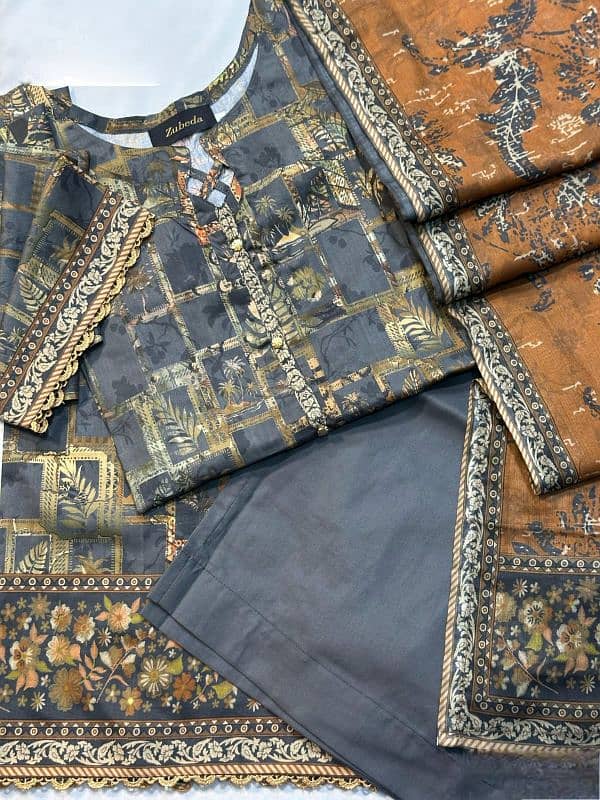 3 piece stitched suit 1