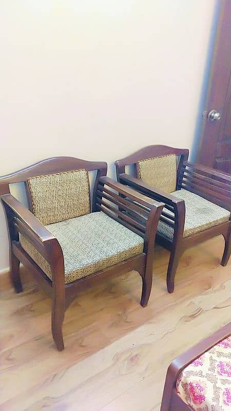 bed along with mattress including 2 sofa set 5