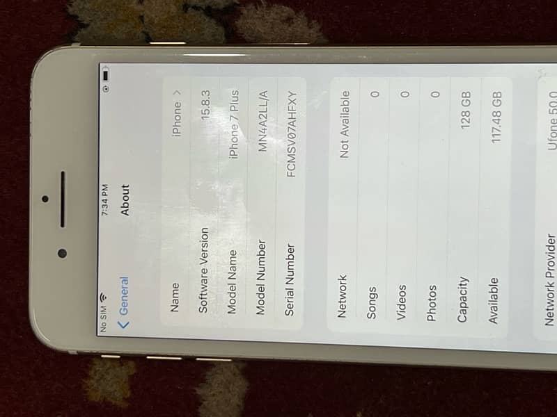 iphone 7plus pta approved 03264204121 7