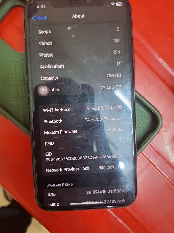 IPHONE 11 PRO 256GB JV 1