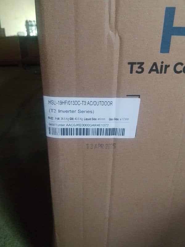 haier 1.5 ton T series 7