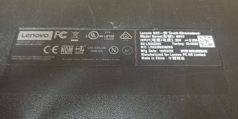 "Lenovo N42 Touchscreen Chromebook | 4GB RAM | Best for Study & Work " 6