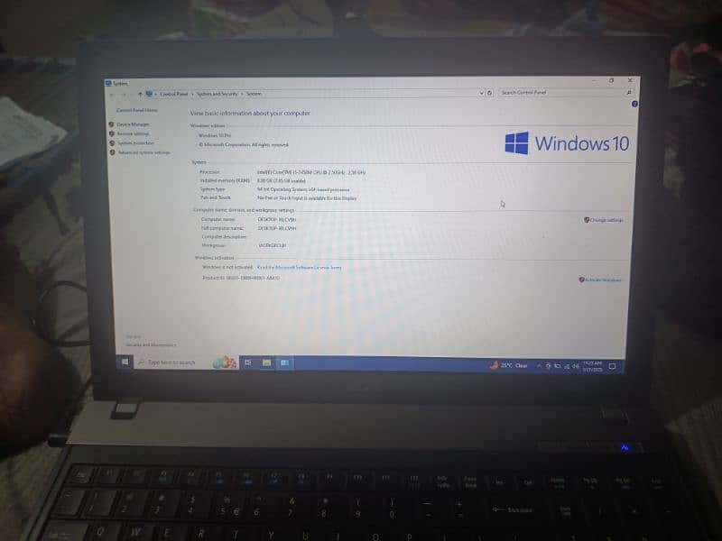 Acer Laptop I5 2nd Gen 8Ram 128SSD 500GB Hard Drive 2
