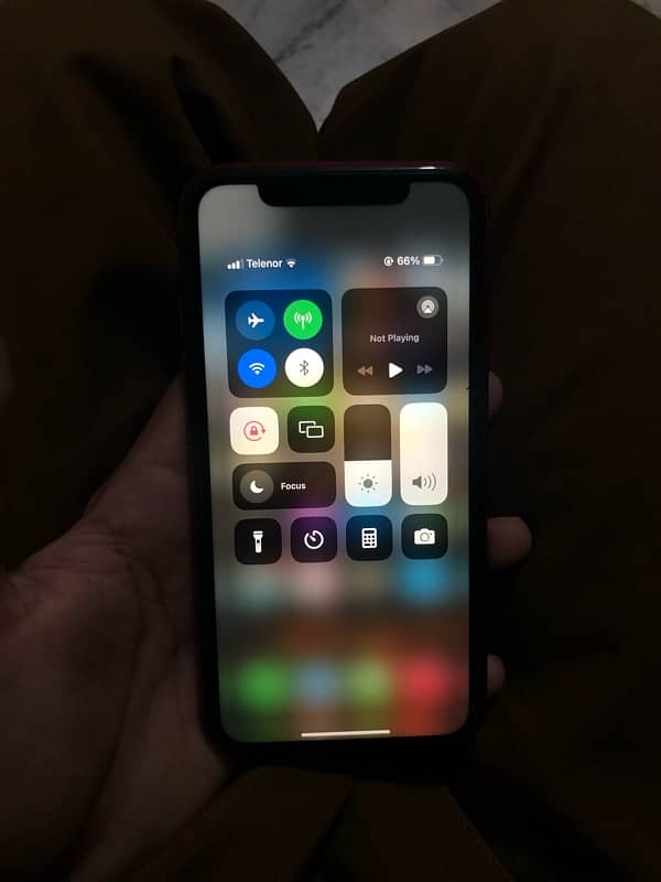 iPhone xr red colour PTA approved 64 gb bettery health 81 8
